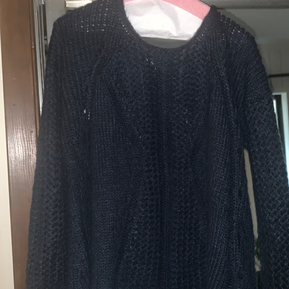 Navy Sweater